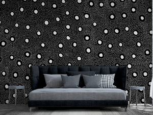 SEASON 1 KW0102G - Dotted Ecological Plaster backing wallpaper _ Affreschi & Affreschi